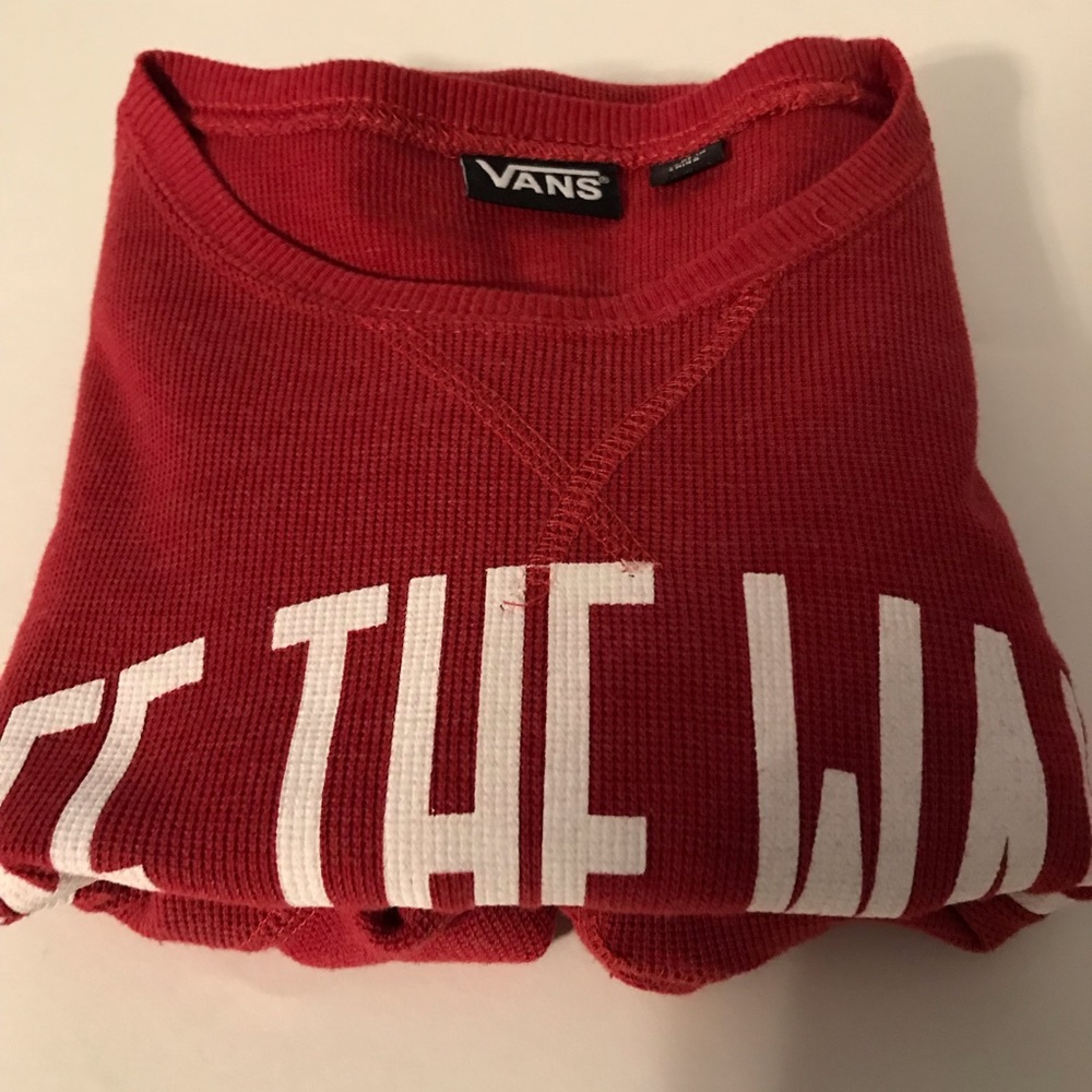 Vans long sleeve t-shirt.